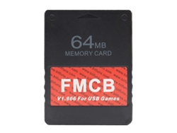 Tarjetas Sd De Repuesto Fmcb V1.966, Tarjeta De Memoria Flash Stick Compatible Con Consola De Videojuegos Retro Ps1, Adaptador Usb Hdd De 64 Mb