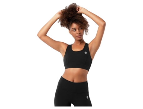 Top de Mujer para Deporte SIROKO Sutiãs Fuel Negro (XL)