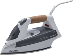 ARIETE 6232 Ferro a Vapor Base em Acero Inoxidable 2200 W Gris