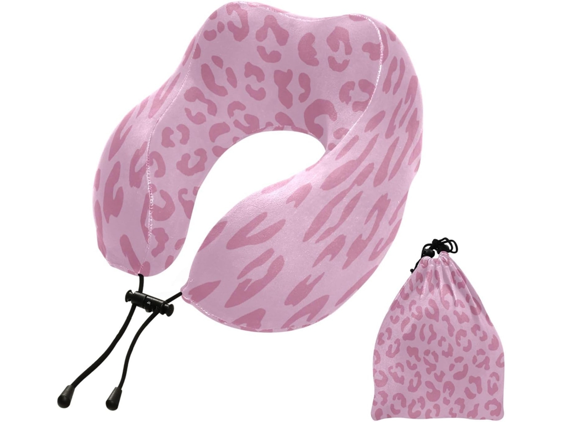 Almohada Viaje Dormir Aviones Espuma Viscoelástica Poliéster Viscoelástica. Fácilmente Soporte Fácil