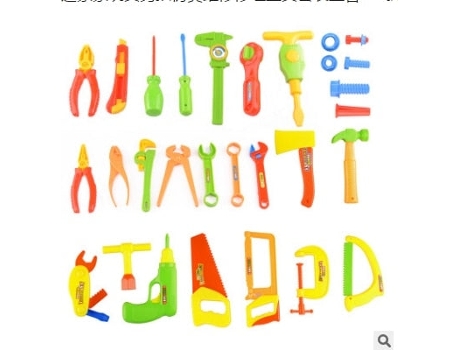 Juguete Plástico de La Motosierra Del Traje Del Partido de Lujo 34Pcs - Set Reparar Juguetes