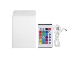 Bj-lâmpada Cúbica Led Ip67 Com Controle Remoto 16 Cores 4 Modos Rgbw Luz Noturna Para Casa Quarto Bar Decoração