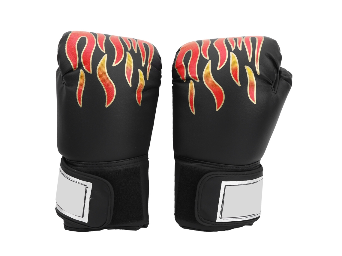 2026rebe-guante De Boxeo Universal Para Adultos De Cuero Pu, Accesorio De Entrenamiento Para Saco, Sanda Y Muay Thai, Color Negro
