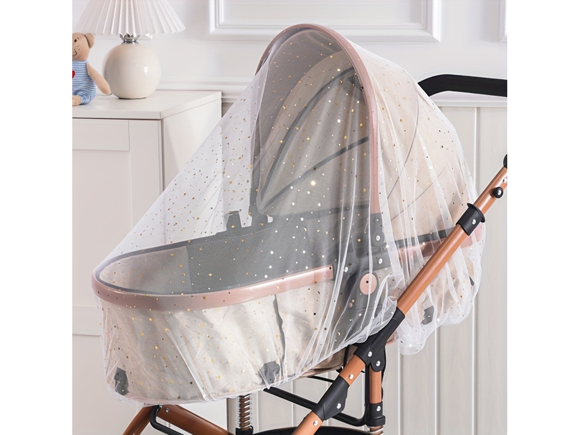 Mosquitera Para Cochecito. Mosquitera Extragrande De Tejido Estampado De Alta Calidad. Apta Para Uso Exterior, Ideal Para Niños.