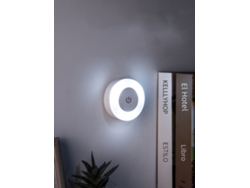 Luz nocturna LED de bajo consumo con sensor táctil, carga USB y fijación magnética a la pared. MDUG (luz blanca fría de 6000k)