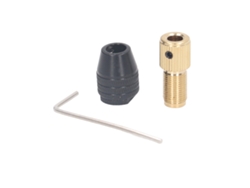 Mandril De Taladro De 3 Fauces Con Pinza Automática Y Broca Recta Extensión Llave Hexagonal Para Herramientas Rotativas 5.0mm