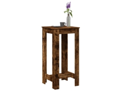 Mesa de bar 51x50x103,5 cm, derivados de madera de roble ahumado, DKD HOME DECOR