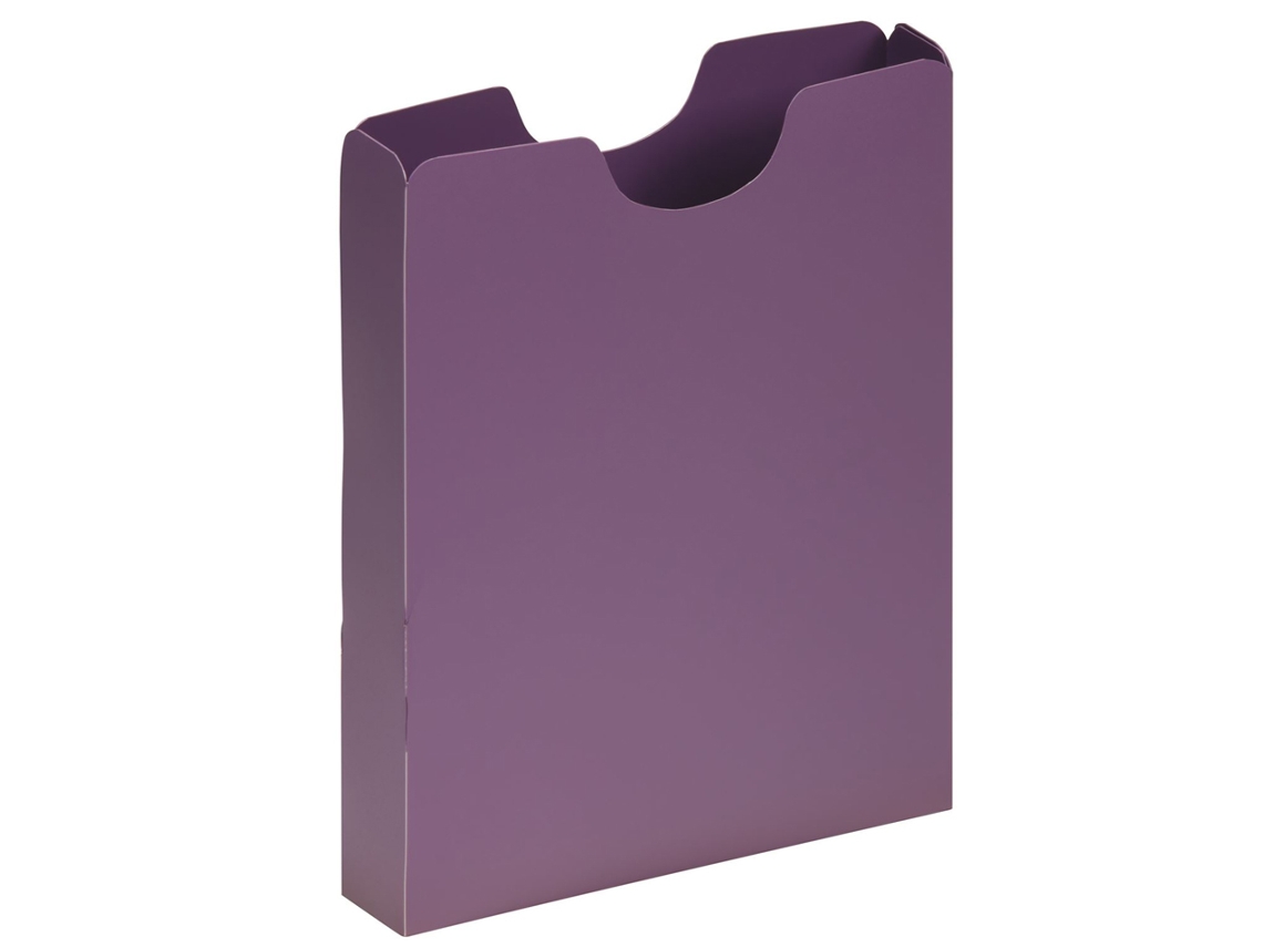 Caja de Archivo PAGNA Din A4 Formato Vertical en Pp Morado
