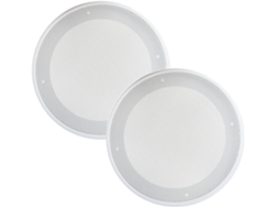 Protector De Altavoces Para Coche De 2 Piezas, Malla Anticolisión De Acero Laminado En Frío, Compatible Con Subwoofers.