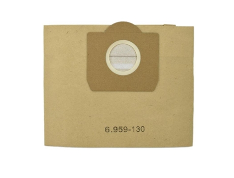 10 peças de bolsas de aspirador de pó para peças de bolsas de filtro karcher 6.959-130.0