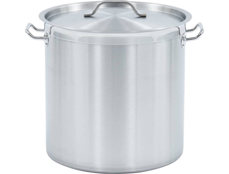 vidaXL Olla de acero inoxidable 50 L 40x40 cm