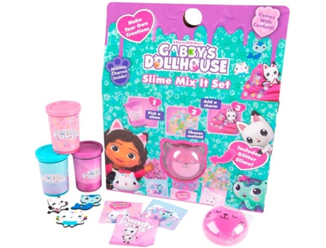 Set Slime Mix It CASA DE MUÑECAS DE GABBY