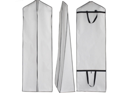 1 funda de ropa de gran tamaño, no tejida, plegable, a prueba de polvo, bolsa de almacenamiento para vestidos de novia, Digitallab