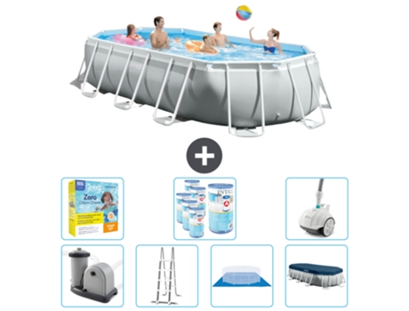 Piscina Tubular INTEX 26796GN-CB51 (13365 L - 274x122cm)