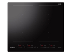 Placa Inducción INFINITON INDF8BK74G38, 8 Zonas, Ancho 60 cm, Función Boost, Touch Control