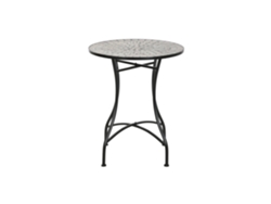 Mesa Metal Ceramica Mosaico Multicolor 60x60x72cm