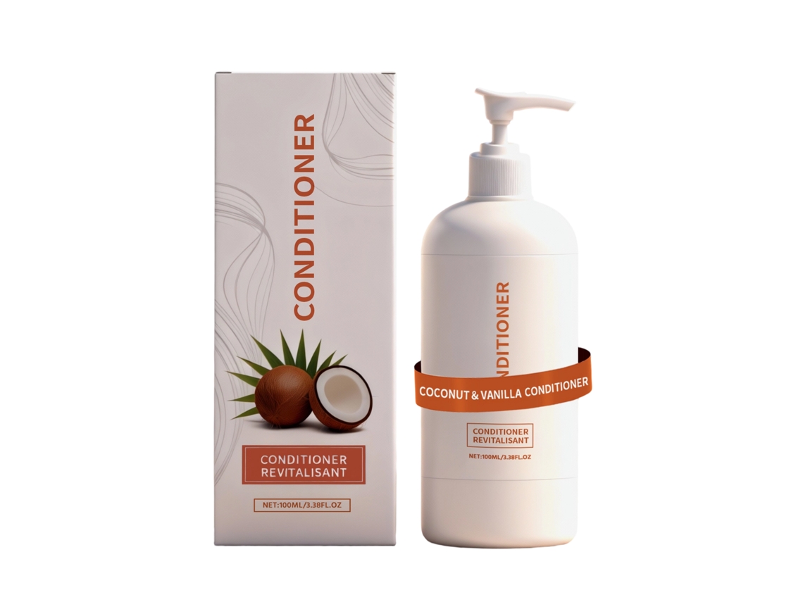 Acondicionador para el cabello de coco y vainilla