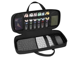 Estuche de viaje para teclado, estuche para llaves, miniteclado, estuche de almacenamiento para teclado inalámbrico Ly Ebike