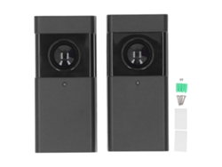Sensor Infrarrojo 940nm Para Puerta Y Cerco Con Rango 30m 12-24v Seguridad Hogar Negro
