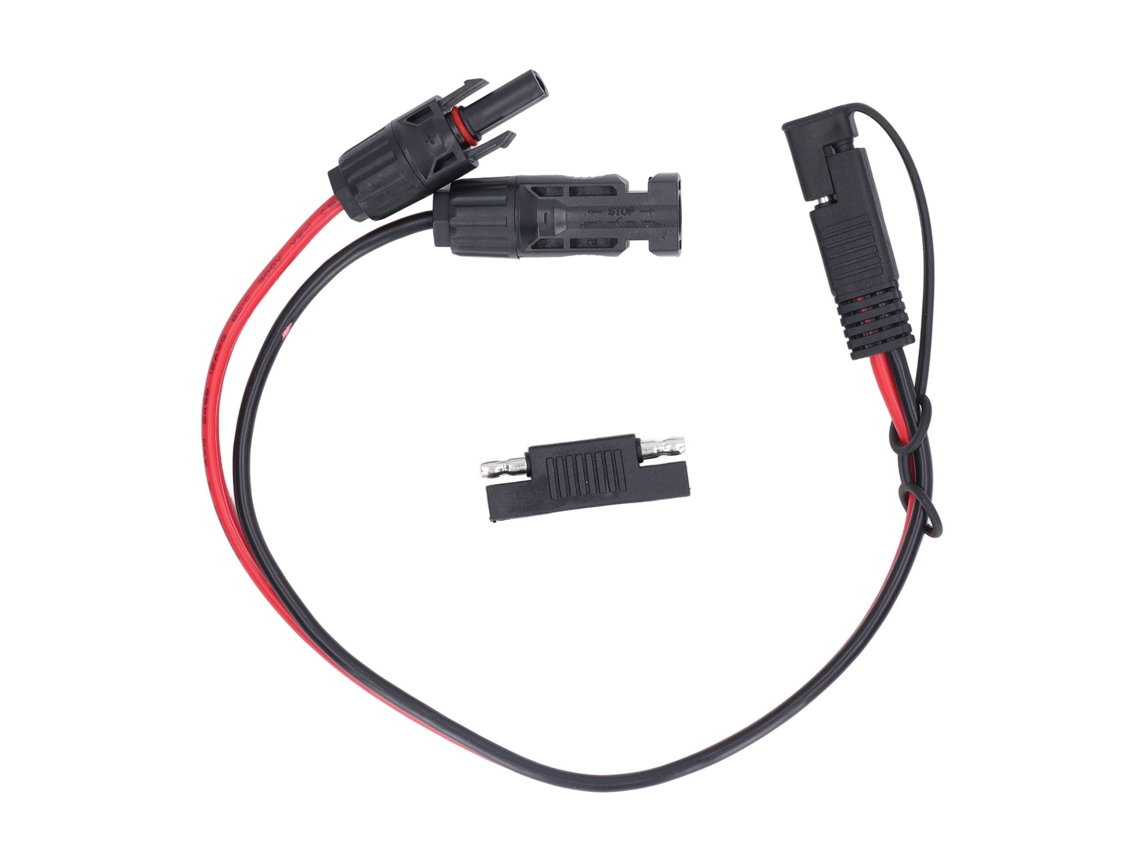Cable Conector Para Paneles Solares 12awg, Adaptador De Cobre Pvc Sae Para Motocicletas Y Automóviles