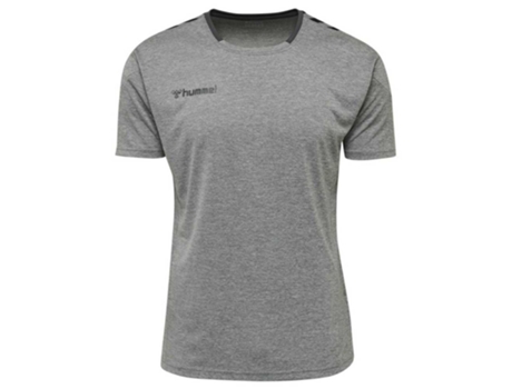 Camiseta de Hombre para Fútbol HUMMEL Authentic Poly Gris (M)