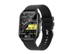 Smartwatch con pantalla IPS de 1,96 pulgadas, compatible con llamadas Bluetooth y monitorización de oxígeno en sangre. (negro)