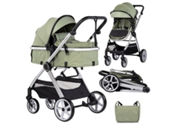 Carrito De Bebé Duo Convertible Vista De Chipolino Hasta 22 Kg - Basil