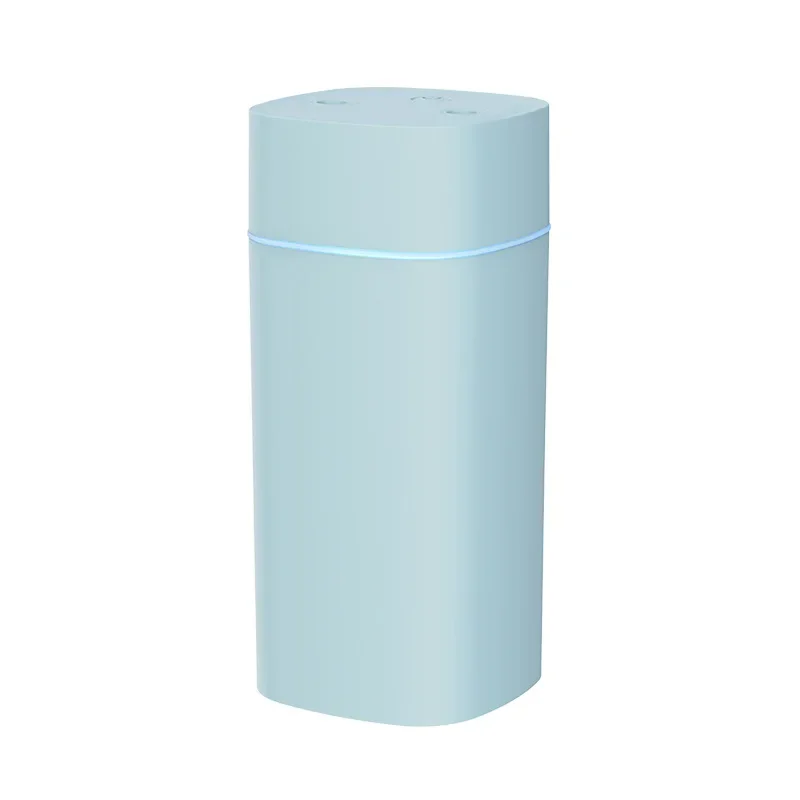 Humidificador De Aire De 600 Ml Con Boquillas Dobles, Humidificador De Aromaterapia Con Aceites Esenciales Y Purificador De Vapor Frío (azul)