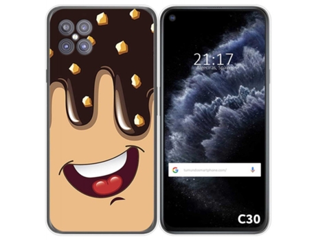 Carcasa Cubot C30 TUMUNDOSMARTPHONE Dibujos Multicolor