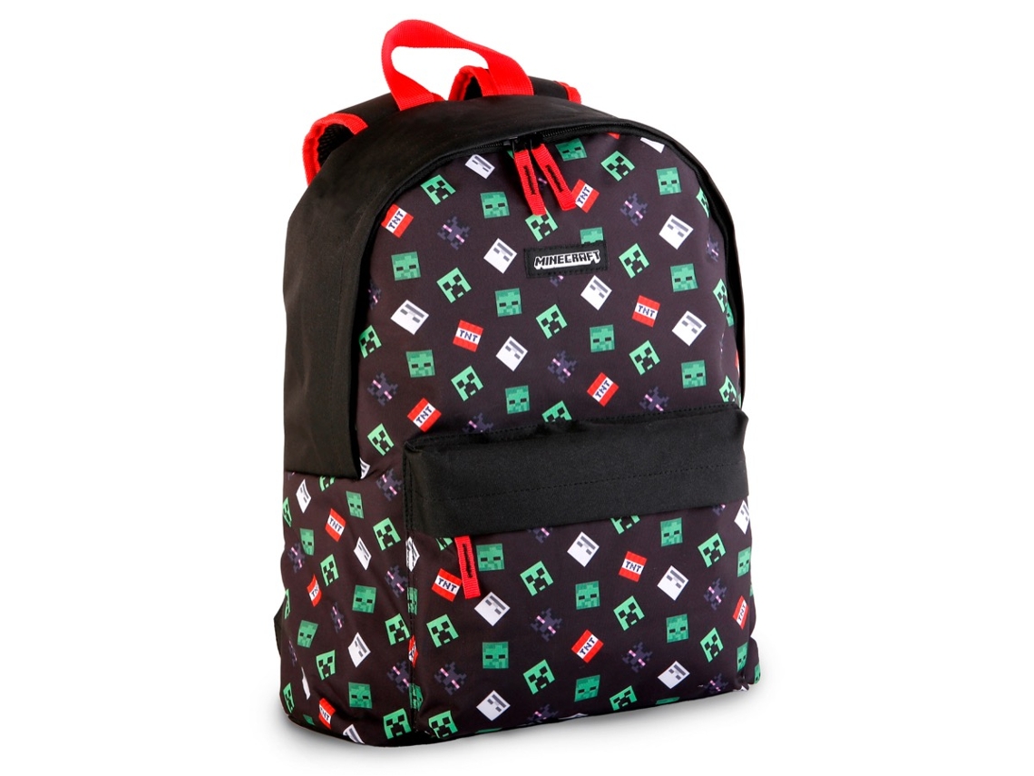 Mochila Escolar MINECRAFT TNT Americana