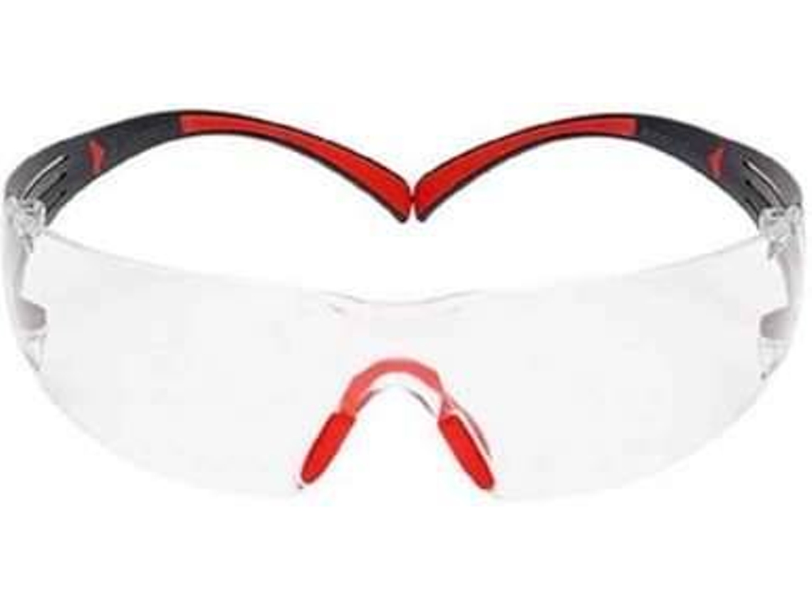 Gafas de Seguridad 3M Incolor Rojo - Sf401Sgaf
