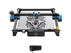 Máquina de grabado láser, 40 W de potencia, compatible con el software Lightburn, paquete de 2, TTS 10 Pro de 80 W, enchufe europeo OEM