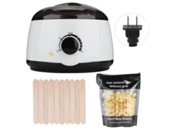 Kit de depilación con cera caliente y máquina