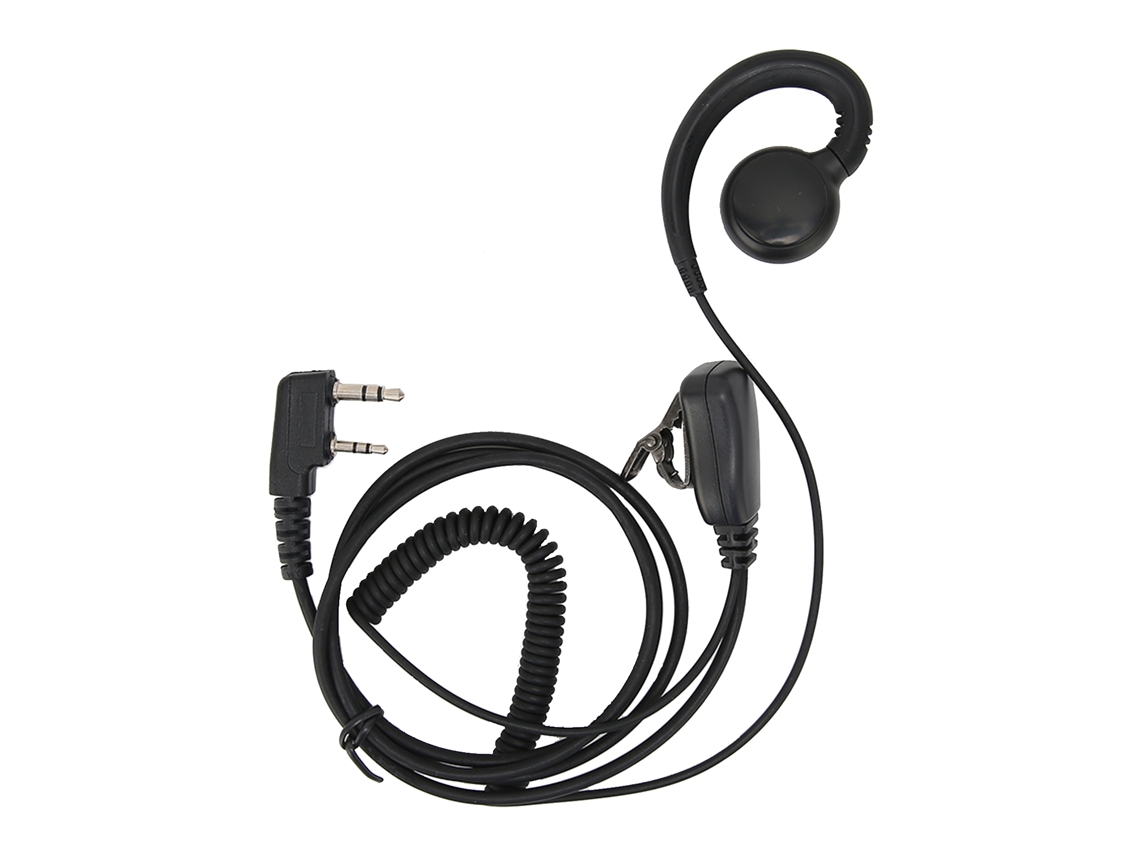 Auriculares Con Micrófono Y Función De Giro De 180° Para Walkie-talkie K-head, Compatibles Con Baofeng Uv-5r.