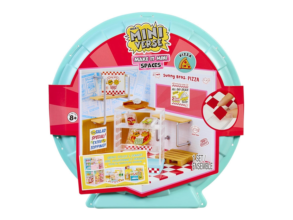 Mgas Miniverse Hazlo Mini Espacios Pizzería