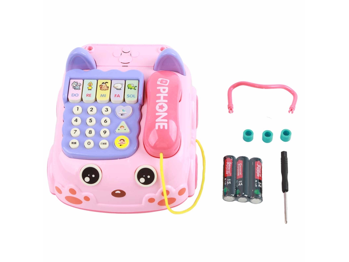 Teléfono Juguete Para Bebés Y Niños Pequeños - Juguete Telefónico Infantil