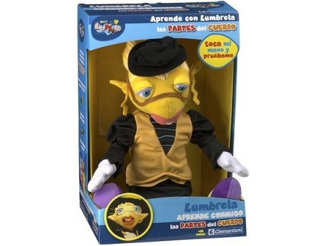 Peluche CLEMENTONI Los Lunnis Lumbrela Aprende Las Partes Del Cuerpo (Edad MÁÂÁÂÁÂÁ nima: 2 AÁÂÁÂÁÂÁ±os)