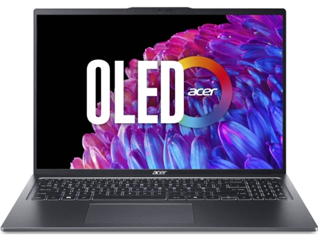 Portátil ACER SFG16-72 (16'' - Intel Core Ultra 7-155H - RAM: 16 GB - 1024 GB PCIe SSD - Intel Arc Graphics)