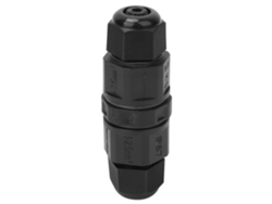 2026as-2 Piezas Conector de cable eléctrico impermeable IP67 para alumbrado público LED Enchufe de 2 pines