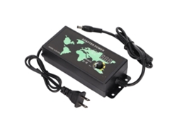 Adaptador De Corriente (pantalla Digital Led, Voltaje Y Velocidad Ajustables, 3-12v 10a 120w)