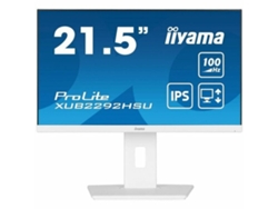 Monitor IIYAMA ProLite XUB2292HSU-W6 (Blanco - LCD - Flicker free - 22" - Enchufe EU)
