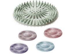 5 Tapas De Silicona Para Desagüe De Ducha, Filtro Para Cabello Con Ventosa Para Cocina Y Baño.