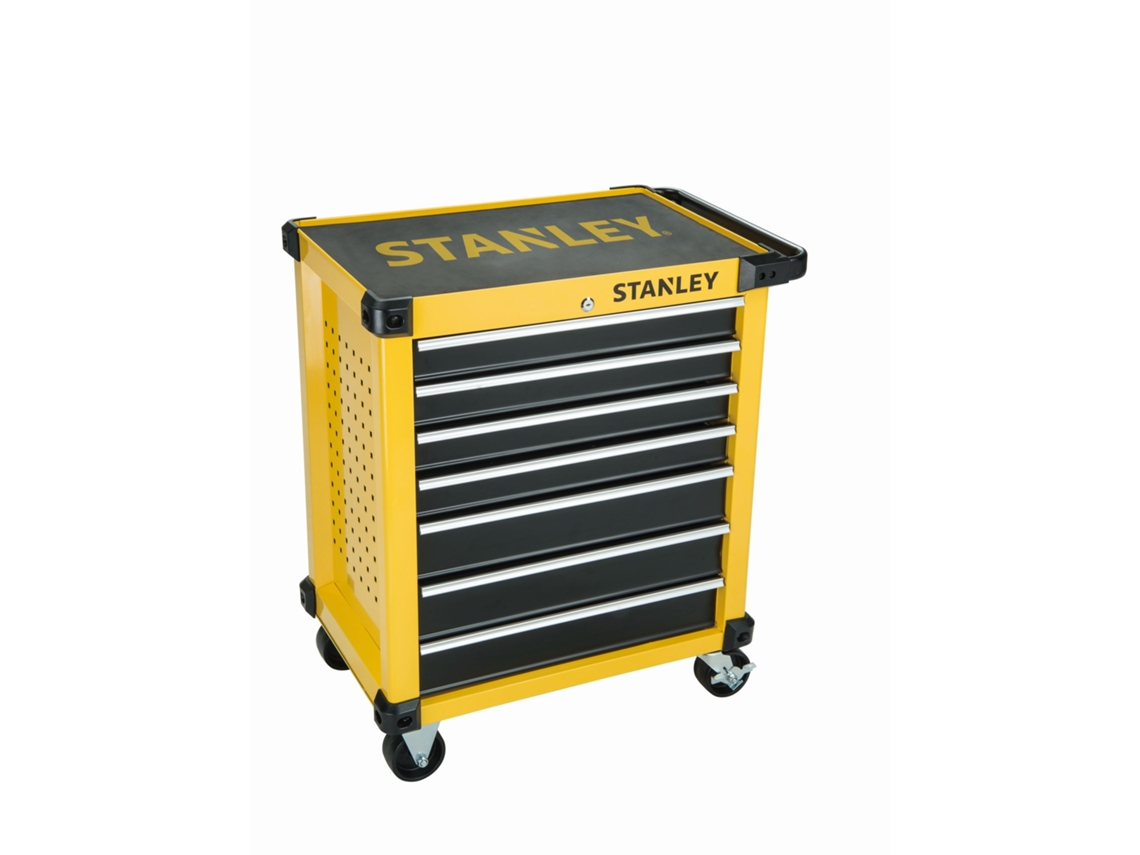 Stanley Transmodule. Carro metálico para taller 7 cajones + 6 módulos