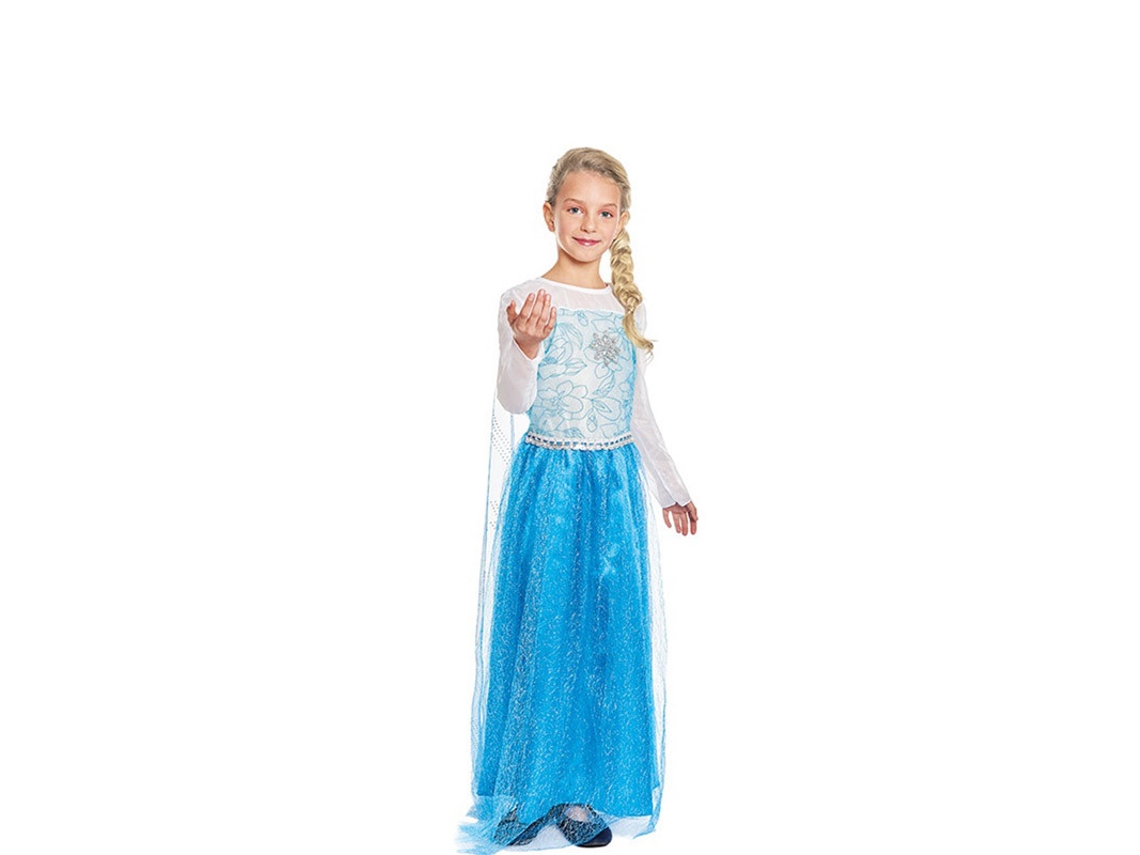 Disfraz de Niña PARTILANDIA princesa de hielo azul (Tam.: 3-4 anos)