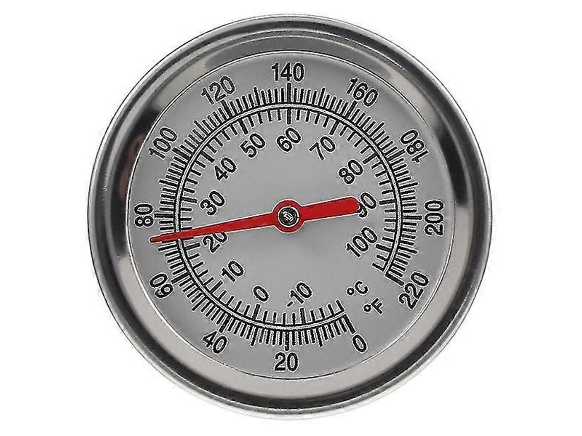 1 Termômetro De Solo Com Sonda Extensível Para Medição De Temperatura Em Compostos