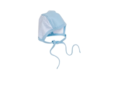 Gorro de Bebé PLAYSHOES Gorrito A Rayas Azul (3/6 meses)