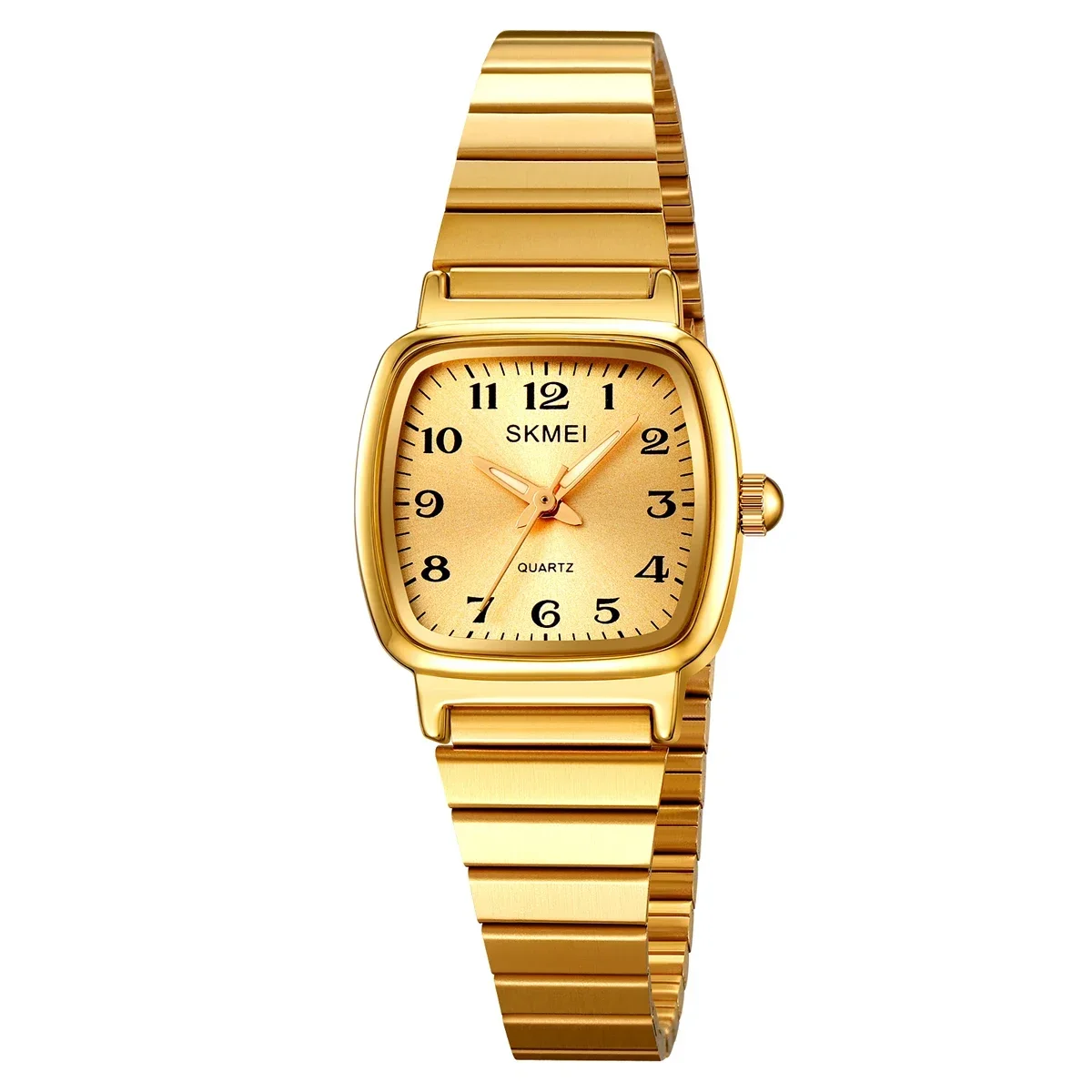 Reloj De Cuarzo Para Mujer (dorado), Resistente Al Agua, Elegante Estilo Ejecutivo, Lujoso Y Con Todas Las Funciones.