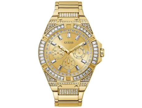 Reloj GUESS Hombre (Acero inoxidable - Dorado)