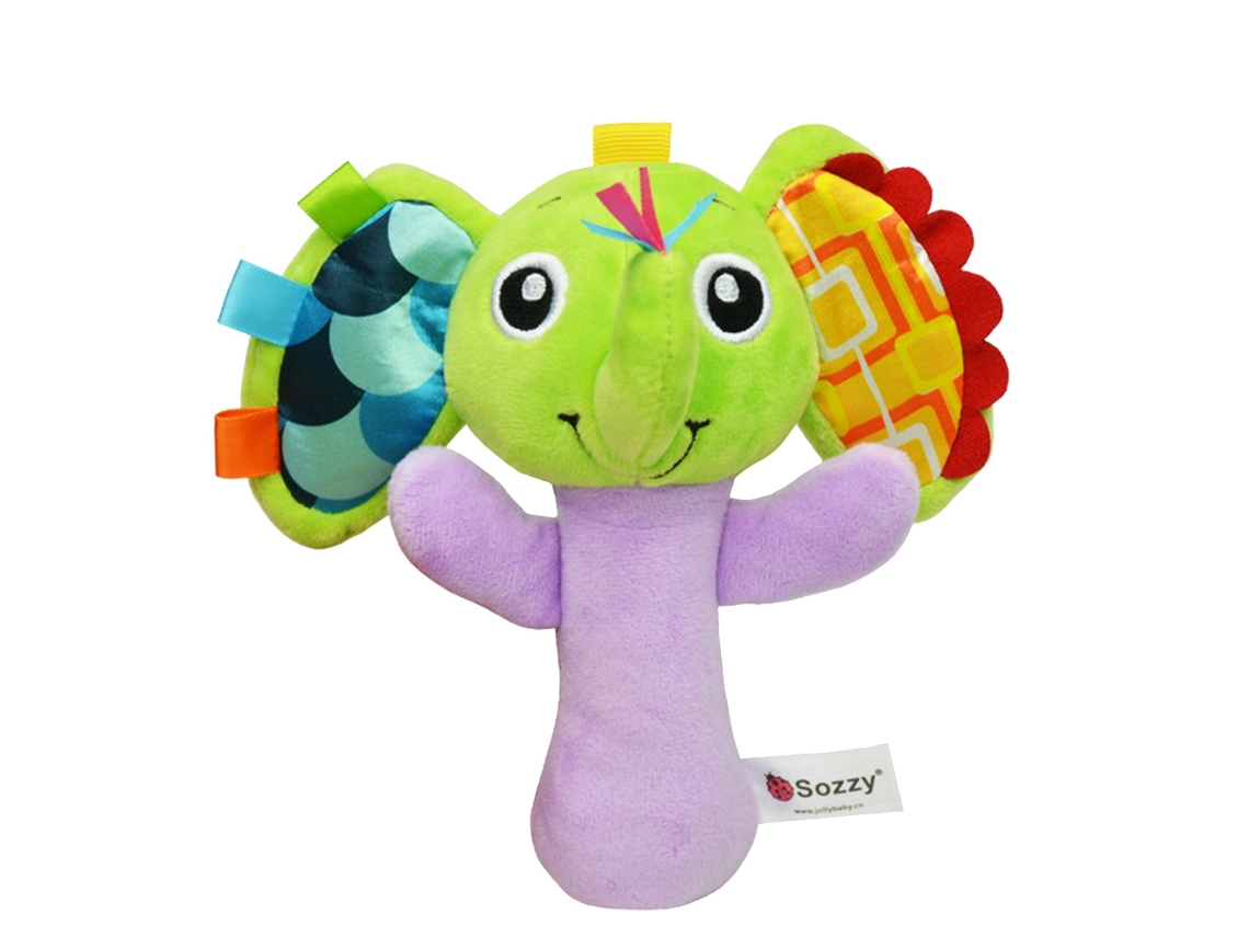 Juguete de campanilla para bebés, campanilla de animales, palo con campanilla, juguete sonoro para bebés