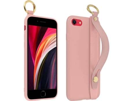 Funda iPhone 7, 8, SE 2020 AVIZAR Rosa Dorado